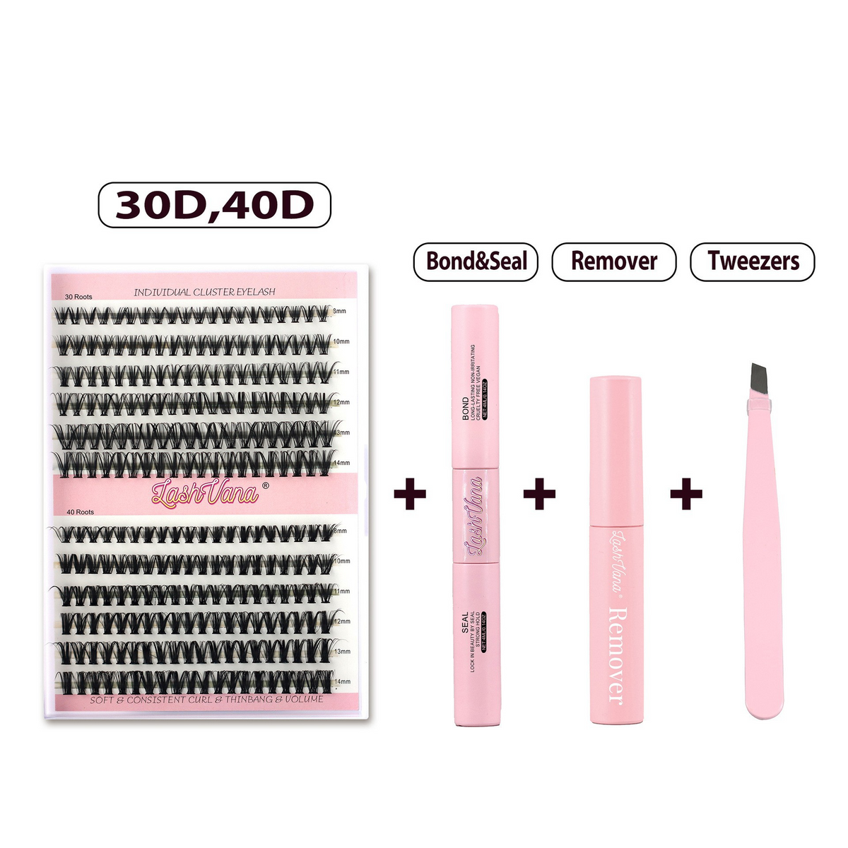 DIY Lash Extension Kit – 240pcs