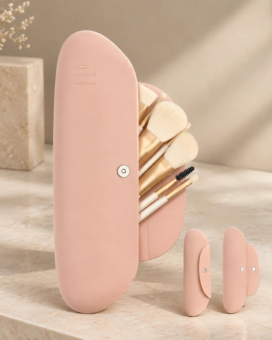 Silicone Makeup Brush Holder – Travel Organizer