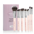 MAANGE 7-Piece Makeup Brush Set – Beige