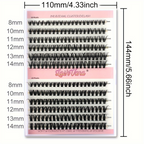 DIY Lash Extension Kit – 240pcs