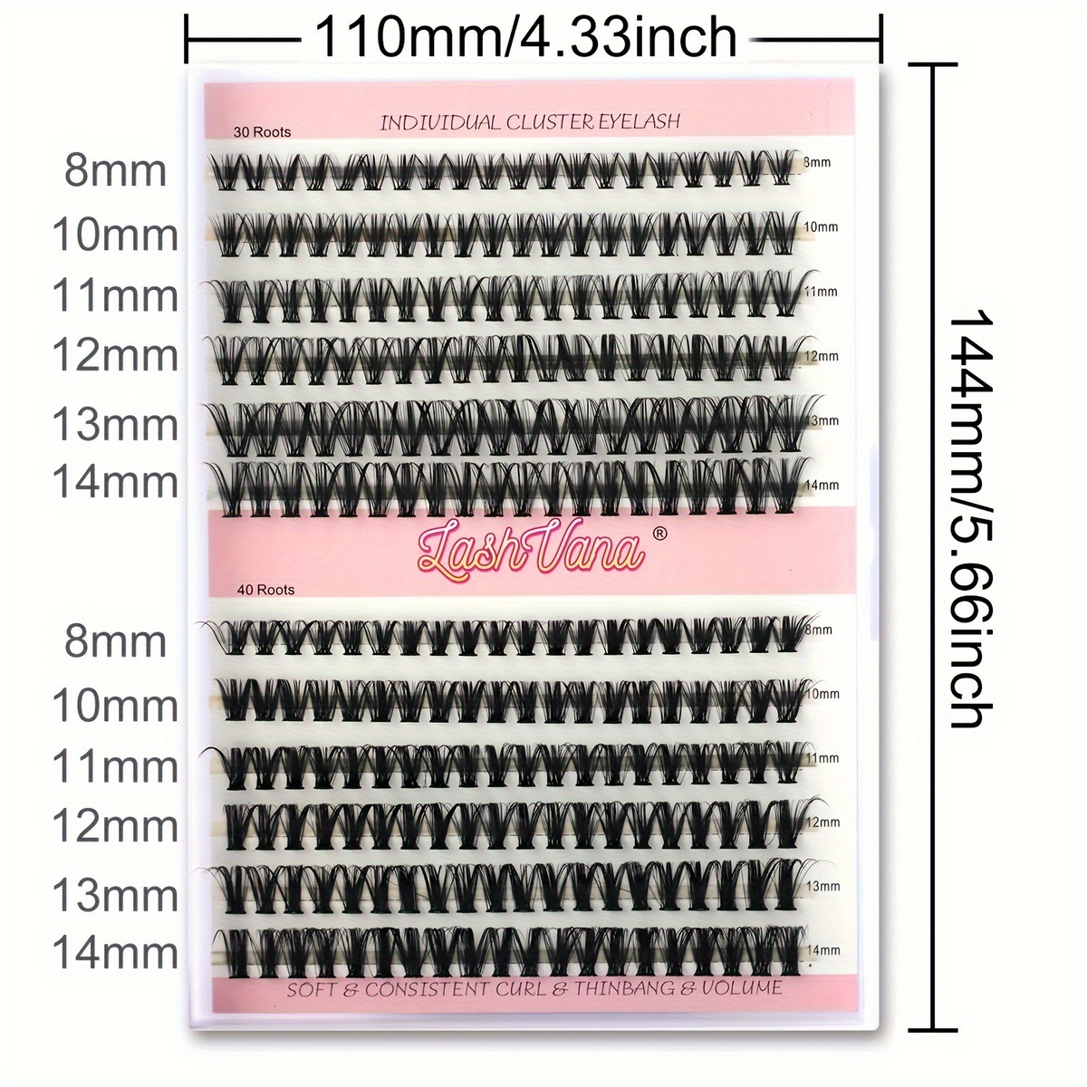 DIY Lash Extension Kit – 240pcs